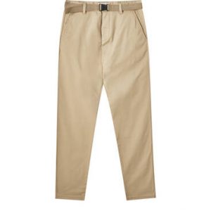 Males Trousers Khaki (Pull and Bear)