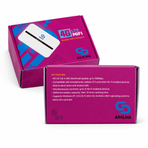 Afrilink Universal 4G LTE Mifi (Mobile Wireless Hotspot)